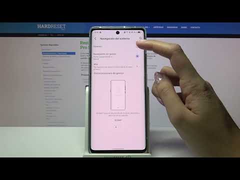 Cómo cambiar el estilo de navegación en TCL 20 Pro - poner botones / activar gestos