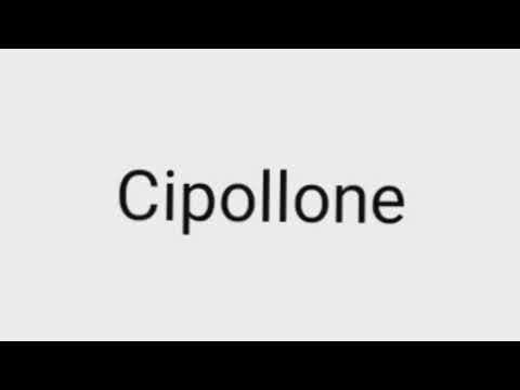 How to pronounce Cipollone