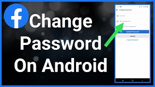 How To Change Facebook Password On Android Phone