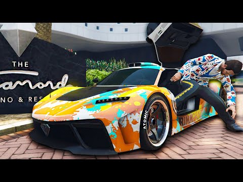 I Drove The Most Expensive Car To The Casino - GTA Online Casino DLC Video