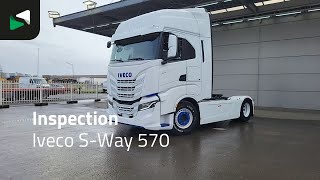 Tracteur routier IVECO S-Way 570 4X2 Retarder 2xTanks Standklima Navi | Image 4 - Autoline