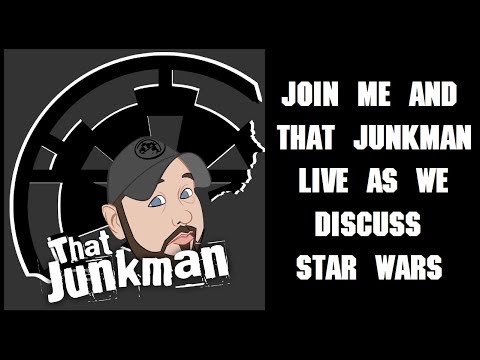LIVE Hangout and Discussion with the Star Wars Junkman
