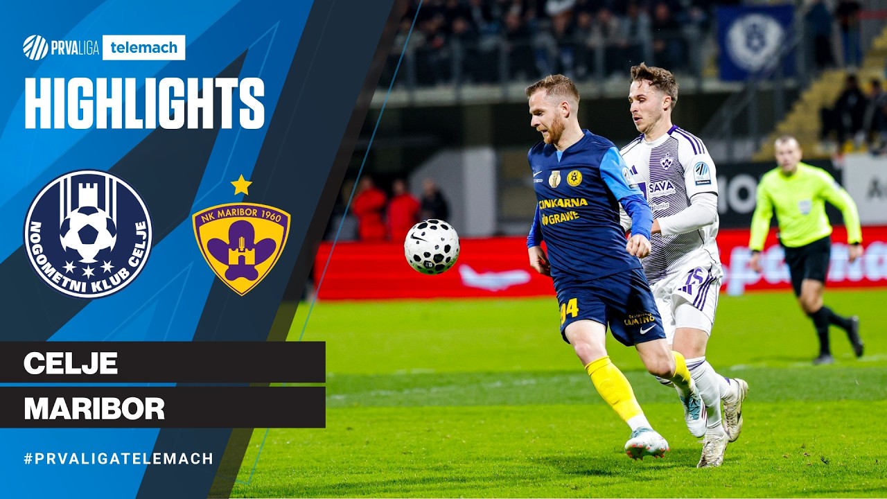 NK Celje vs NK Maribor Highlights