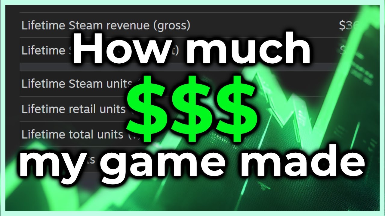 How much did my indie game make?