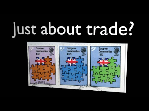 Was the European Communities 'just about trade' in 1973?