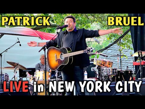 🇫🇷 Patrick Bruel in New York City LIVE  @PatrickBruelOfficiel | Bastille Day NYC 2025