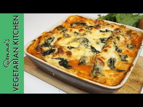 Veggie Lasagne Recipe UK with Spinach for extra Iron |...