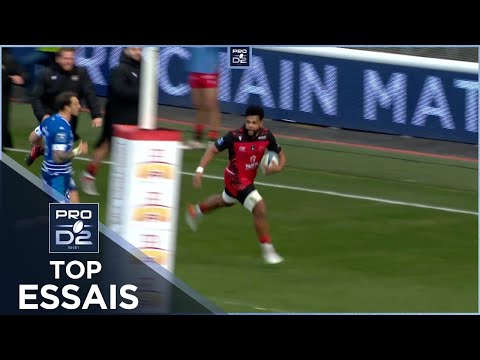 TOP Essais de la J25 – PRO D2 – Saison 2021-2022