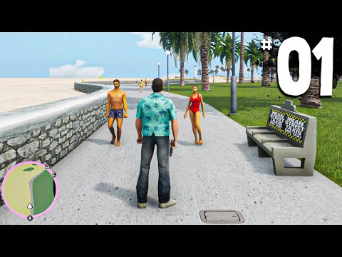 GTA Vice City Definitive Edition - Part 1 - WELCOME TO MIAMI - YouTube