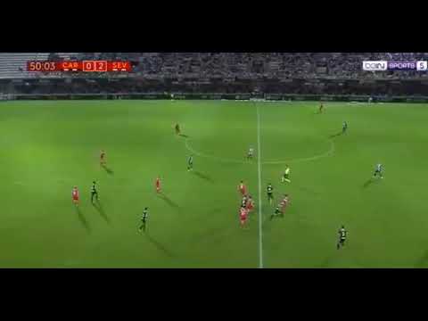 Gol de Luis Muriel - Cartagena vs Sevilla 0-3 (24.10.2017)