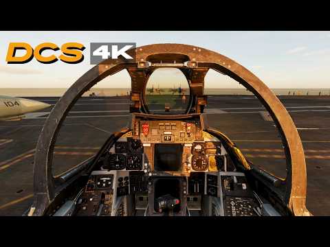 F-14 Tomcat Action Pure Sound | Amazing Graphics 4K 60FPS DCS World