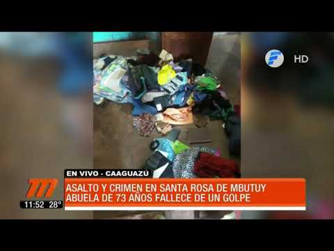 Matan a una anciana para robarle G. 5 millones en Caaguazú