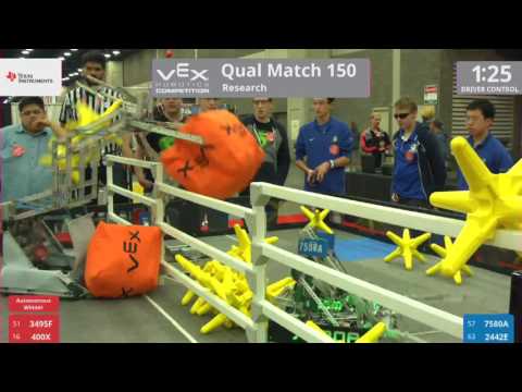 2017 VRC Res Q150 - 3495F 400X vs 7580A 2442E - 29 to 12