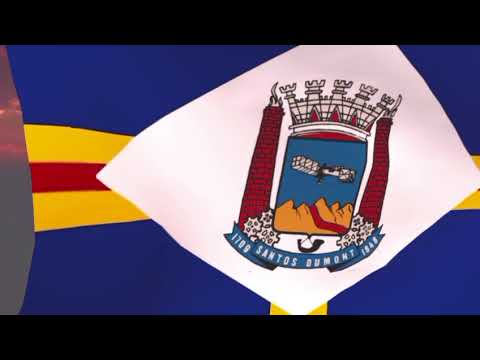 Bandeira de Santos Dumont - Minas Gerais 
