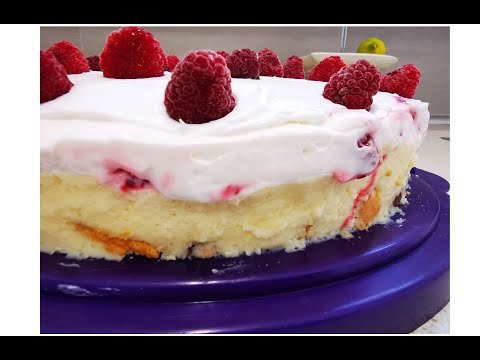 Super brza plazma - napolitanka voćna torta - gotova za 20 min