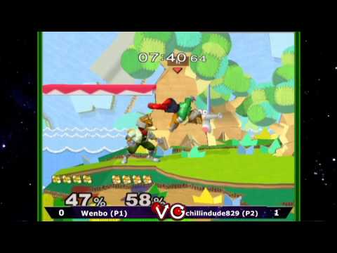 S@X Monthly - Wenbobular (Green Fox) Vs. Chillindude829 (White Fox) Melee Singles - 3.16.2013
