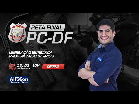 Lei 8.112/90 para a PC DF - Prof. Ricardo Barrios - AlfaCon