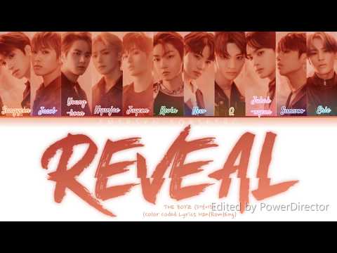 THE BOYZ (더보이즈) - 'REVEAL' Lyrics [Color Coded Lyrics - Han|Rom|Eng]