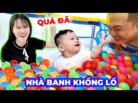 Chế Tạo Nhà Banh Khổng Lồ Cho Zino - Zino Tv #zino #vevetravel #veve