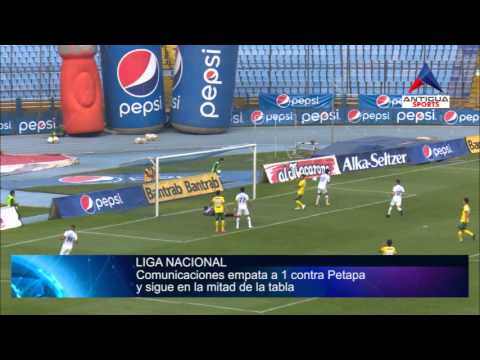 Comunicaciones 1-1 Petapa - Torneo Clausura 2016 (F12) | Guatemala