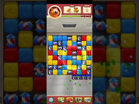 Toon Blast Level 2607 No Boosters Series