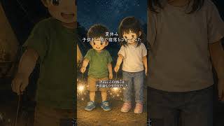 夏休み（子供を一瞬で寝落ちさせてみた）#主夫パパ#育児#子育て#子供の気持ち#育児あるある#子育ての悩み