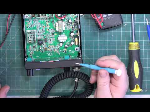 TTI TCB565 CE MultiNorm CB radio - overview & adjustment,  new set