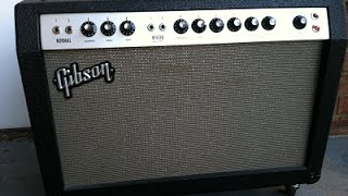Video thumbnail for 1967 Gibson GA-35RVT Lancer 112 Combo Amp Demo by The Guitologist