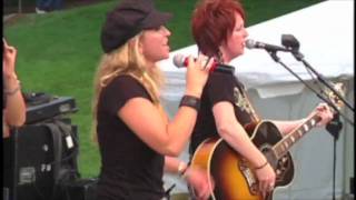 Heidi Newfield - Johnny &amp; June @ &#39;09 Festival in the Park