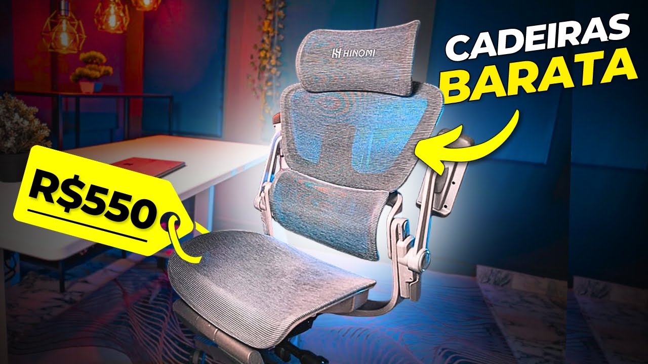 TOP 7 MELHORES Cadeiras ERGONÔMICA e GAMER para COMPRAR em 2024!!! (SOMENTE AS MELHORES)