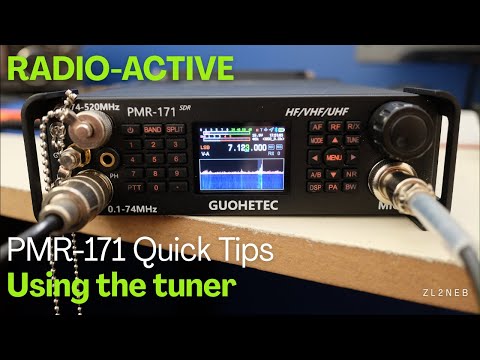 PMR-171 Kurztipps zur Verwendung des Tuners