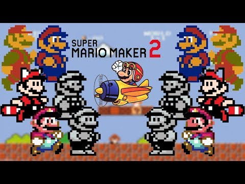 Super Mario Maker 2: 3D Evolution of 2D Mario Showcase