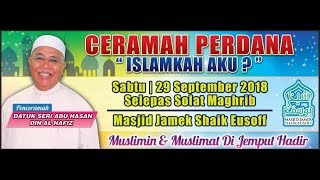 Download lagu Islamkah Aku? - Datuk Seri Abu Hassan Din al Hafiz mp3 Download lagu Islamkah Aku? - Datuk Seri Abu Hassan Din al Hafiz mp3