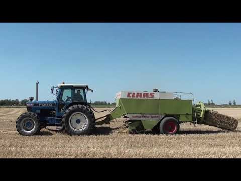 Landb. Boudt - Alveringem - Ford 8630 Power Shift - Claas Quadrant 1200