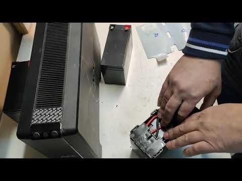 Замена аккумуляторов в APC Back UPS Pro 900 (BR900GI, BR900G-RS) видео