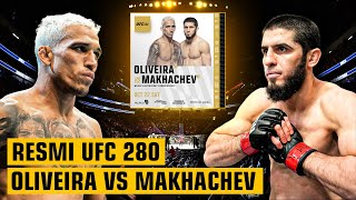 Charles Oliveira VS Islam Makhachev Resmi di Abu Dhabi! #UFC280