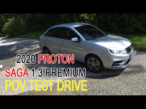 Part 1 | 2020 Proton Saga 1.3 Premium | Malaysia #POV [Walk around & Test Drive]