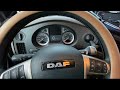 DAF NEW FX Using The Truck S Multifunction Steering Wheel Cruise Control Limiter And Telephone
