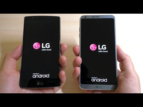 LG G4 vs LG G6 Android Bootanimation