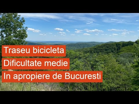 Traseu bicicleta, dificultate medie, priveliste superba, in apropiere de Bucuresti - zona Prahova