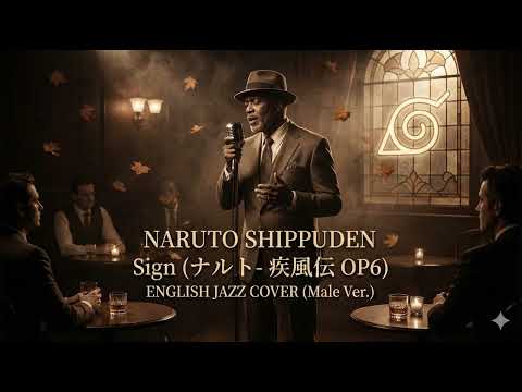Sign - English Jazz Cover 🌙 NARUTO Shippuden OP6 (火影忍者疾風傳 / ナルト 疾風伝)