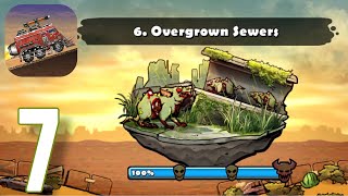 Earn to Die Rogue - Gameplay Walkthrough Part 7 - Overgrown Sewers (ios,Android)