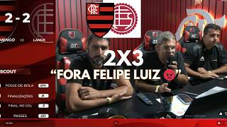 REAÇOES DOS TORCEDORES/ NARRADORES COM A DERROTA DO FLAMENGO PARA O LANÚS NA FINAL CONMEBOL RECOPA