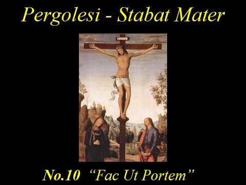 Pergolesi- Stabat Mater - 10. Fac Ut Portem - Score