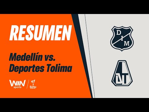Medellín vs. Tolima (summary and goals) | Liga BetPlay Dimayor 2026-1 | Matchday 3