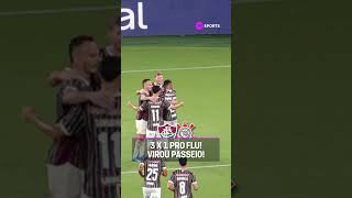 AQUI VIROU BAILE JÁ! TERCEIRO GOL DO FLUMINENSE NO CORINTHIANS! #shorts