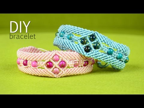 Heart Friendship Bracelet for Valentines Day DIY Tutorial