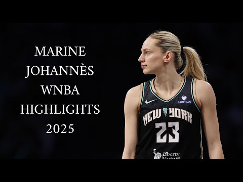 Marine Johannes 2025 WNBA Full Season Highlights