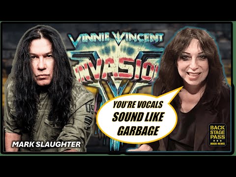 The Ugly Truth Behind Vinnie Vincent 🤬The Night Mark Slaughter's Vocals Were Called "Garbage!"🎤