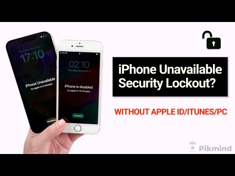 iPhone Unavailable / Security Lockout? Top 4 ways unlock it! 2022